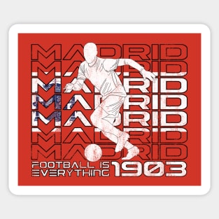 Football Is Everything - Atlético Madrid Attack Retro Sticker